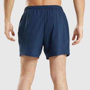 Blue High Quality Stretch Micro <b>Cool</b> <b>Shorts</b> Casual Drawstring Custom Logo Sports Active Workout Gym Athletic <b>Shorts</b> - Product Image 2