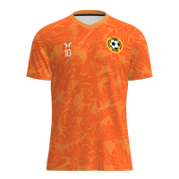 Jersey Kustom Berkualitas Tinggi Ystar dengan Logo Cetak Digital Kustom untuk Pakaian Tim Sepak Bola Unisex Kit 100% Poliester V-neck