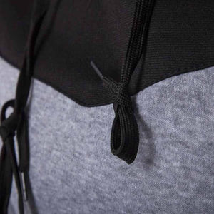 Sweat-shirts pour hommes grande taille de haute qualité, 100% coton, logo personnalisé imprimé, polaire d'hiver uni, respirant, séchage rapide - Product Image 5