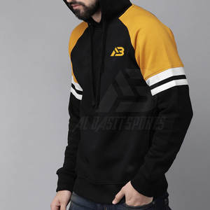 Nueva moda Ropa de hombre Tallas grandes Sudaderas con capucha Algodón Estilo casual Hombres Sudaderas con capucha Hecho en Pakistán - Product Image 3
