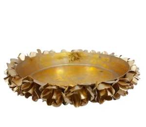 Meilleure vente bougeoir à bougie moderne fait à la main fer personnalisé avec finition en laiton sale en aluminium pour la décoration intérieure de Noël - Product Image 4