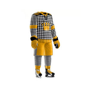 Nouvel uniforme de Hockey sur glace uni populaire, meilleure qualité, nouveau Design, chemises de Hockey sur glace sur mesure pour jeunes - Product Image 2