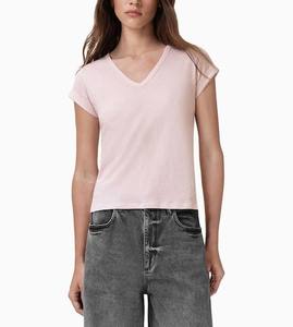 Camiseta de mujer más vendida, ropa de verano, ropa informal para mujer, ropa deportiva para gimnasio, Camiseta cómoda de manga corta transpirable - Product Image 5