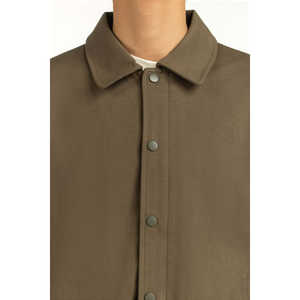 Vestes décontractées en cuir véritable à col montant, design réversible, taille XS, finition enduite pour l'automne, coupe classique MN-JKT-WS25-043 - Product Image 5