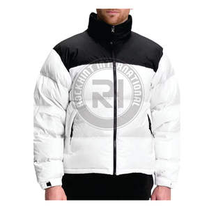 Veste matelassée coupe-vent en gros, personnalisée, légère, matelassée, ample, à capuche, en duvet pour femmes - Product Image 4