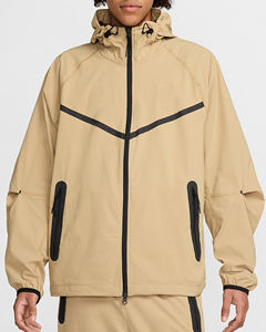 Chaqueta cortavientos ligera para hombre, conjunto de chándal con logotipo personalizado y capucha, suministro directo de fábrica al por mayor - Product Image 1