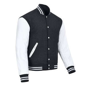 Wholesale <b>Men</b> Varsity <b>Jackets</b> Letterman <b>Jackets</b> Custom Baseball Embroidery Patches Letterman Varsity Bomber <b>Jacket</b> - Product Image 2