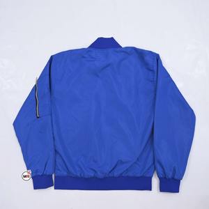 Blouson aviateur Softshell pour hommes à la mode avec manches longues en laine polaire chauffante Service OEM disponible col montant - Product Image 3