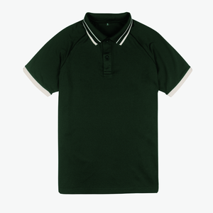 Camiseta de Golf de Manga Corta para Hombre, 100% Algodón, Color Rojo, Secado Rápido, Estampado Formal, Ropa Deportiva Lisa, Vietnam - Product Image 5