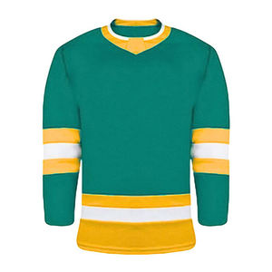 Vêtements de hockey sur glace en polyester avec sublimation, prix de gros, vêtements de sport d'équipe, maillot de hockey sur glace de meilleure qualité - Product Image 2