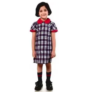 Uniforme escolar para verificações, uniforme infantil de roupas para crianças de boa qualidade