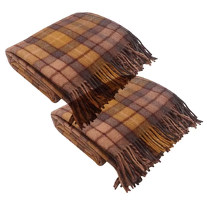 Manta de lana natural Buchanan de calidad estándar Ropa de cama cómoda, duradera y duradera - Product Image 3