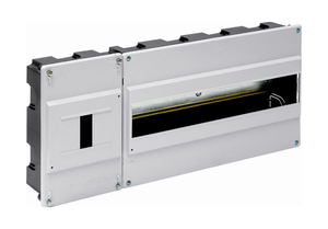 Scatola a incasso per ICP e distribuzione fino a 16 elementi, grigia, 420x188x55mm. (Solera 881) - Product Image 1