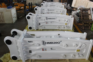 เครื่องจักรก่อสร้างงานหนัก รถขุด รุ่น HB20G หัวเจาะไฮดรอลิก สำหรับงานขุดเจาะหินแข็ง - Product Image 5