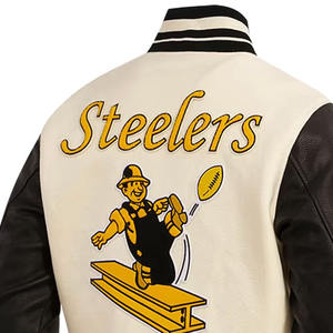 Chaquetas con letras para hombre de calidad superior, nueva chaqueta de béisbol con logotipo bordado, chaqueta de béisbol universitaria para hombre, temporada de invierno - Product Image 4