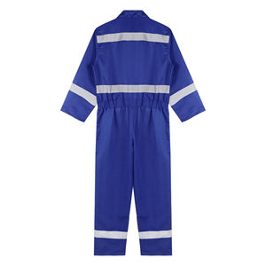 Ropa DE TRABAJO personalizada ignífuga Overol resistente al fuego FR Antiestático Alta visibilidad Hi Vis Overol Protector de seguridad - Product Image 5