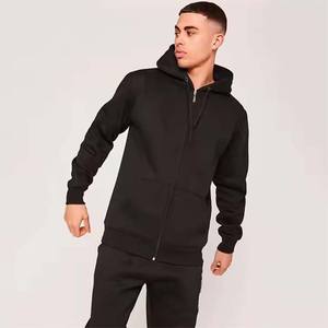 Conjunto de dos piezas con capucha hecho a medida de invierno para hombres, pantalones deportivos de manga larga, sudaderas con capucha y pantalones de chándal para hombres - Product Image 2