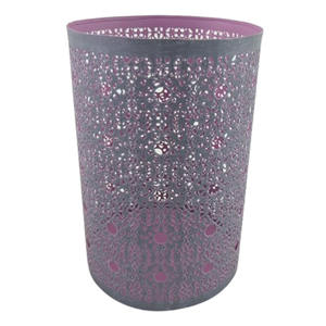 Round Votive Grey Wash Along <b>Pink</b> Inside Homeware Decorate Luxury Round Gold Rose Blue Green Glass <b>Candle</b> for Home - Product Image 1