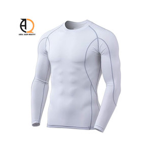 Camiseta de Manga Larga Lisa de la Mejor Calidad para Hombre, Camiseta Transpirable, Camiseta Elegante - Product Image 1