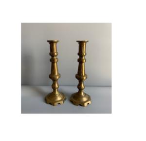 Bougeoir en laiton poli, candélabre, bougeoirs élégants en métal, dernière conception, nouvel arrivage - Product Image 1