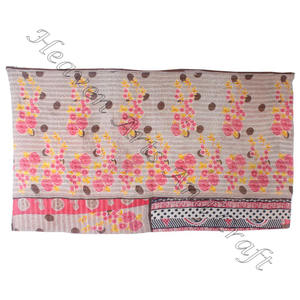Indian Vintage Cotton Kantha Work <b>Quilt</b> / Throws / Gudari /Blankets Old <b>Bedspread</b> GD054 Kantha Work <b>Quilt</b> Indian Reversible - Product Image 3