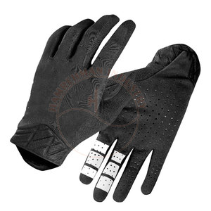 Guantes de Motociclismo Personalizados de Verano de Alta Calidad, Impermeables, de Spandex y Cuero, para Motocross, BMX, MTB, DH, Dedos Completos - Product Image 3