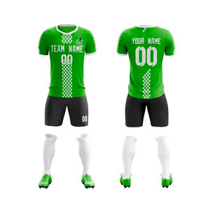 Camiseta de fútbol personalizada, ropa de color degradado, ropa de fútbol unisex, conjuntos de camisetas y tops, traje de fútbol - Product Image 4