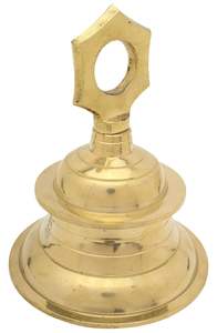 Pooja Ghanta de latón hecho a mano Shubham para usos de oración Mandir - Product Image 2