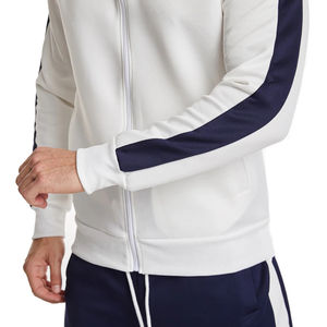 OEM Vente en gros Ensembles de survêtement d'été grande taille en polyester, design personnalisable, vêtements de jogging et de fitness pour hommes avec fermeture éclair, pour l'hiver - Product Image 6