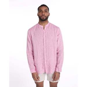 Comoda camicia di lino Premium naturale eleganza camicia di lino Versatile da uomo - Product Image 4