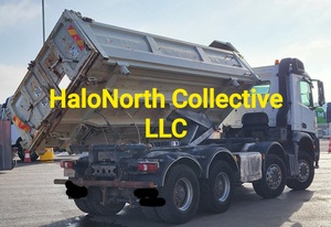 Camion benne lourd diesel Mercedes-Benz Arocs 3240 8X4 d'occasion 2014, boîte automatique/manuelle, conduite à gauche, avec benne neuve - Product Image 5