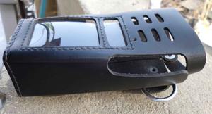 Haute qualité personnalisé WOK talkie-walkie étui en cuir fermeture éclair luxe grande capacité Machine housse de protection voyage en plein air - Product Image 2