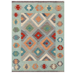 พรมกิลิม ไมมาณา อัฟกานิสถาน ขนาด 189 x 140 ซม. ชุดพรมปูพื้น - Product Image 1