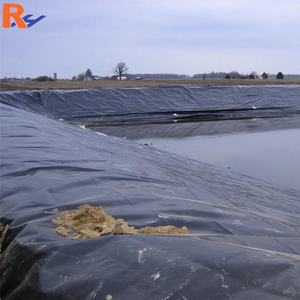 แผ่นซับน้ำ2.0มม. HDPE Geomembrane กันน้ำสำหรับการทำเหมืองแผ่นกรองกองขยะอุตสาหกรรม - Product Image 4