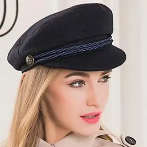 Casquette habillée officielle avec patch de logo personnalisé pour cérémonie et présentation institutionnelle - Product Image 6