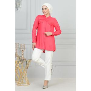 Túnica Casual con Bolsillos para Mujer 34339, Tejido de Viscosa/Poliéster - Product Image 3