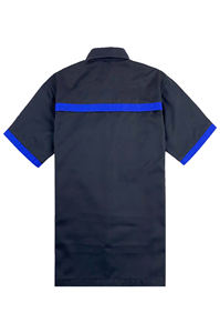 เสื้อเชิ้ตทำงานผู้ชาย คุณภาพสูง รับสกรีนโลโก้ เสื้อทำงานลำลอง แขนสั้น ติดกระดุม ระบายอากาศได้ดี มีกระเป๋า - Product Image 2