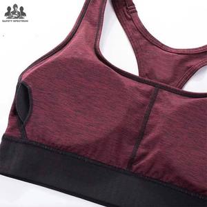 Nouveau soutien-gorge de sport réversible grande taille pour femme avec logo personnalisé sur le devant, respirant, maintien élevé, écologique pour le yoga et la gym - Product Image 6