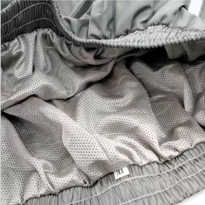 Conjunto corto cortavientos de dos piezas personalizado, ropa de calle de nailon y poliéster, chándal para hombre, conjunto corto cortavientos con logotipo personalizado OEM - Product Image 5