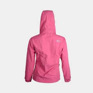 Veste polaire d'hiver rose de qualité supérieure pour femme Navigate Brand avec fermeture éclair coupe-vent et capuche collée - Product Image 3