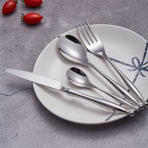 Juego de Cubiertos de Acero Inoxidable para Catering, Libre de BPA, Apto para Lavavajillas, Diseño Moderno, Pulido Espejo - Product Image 1