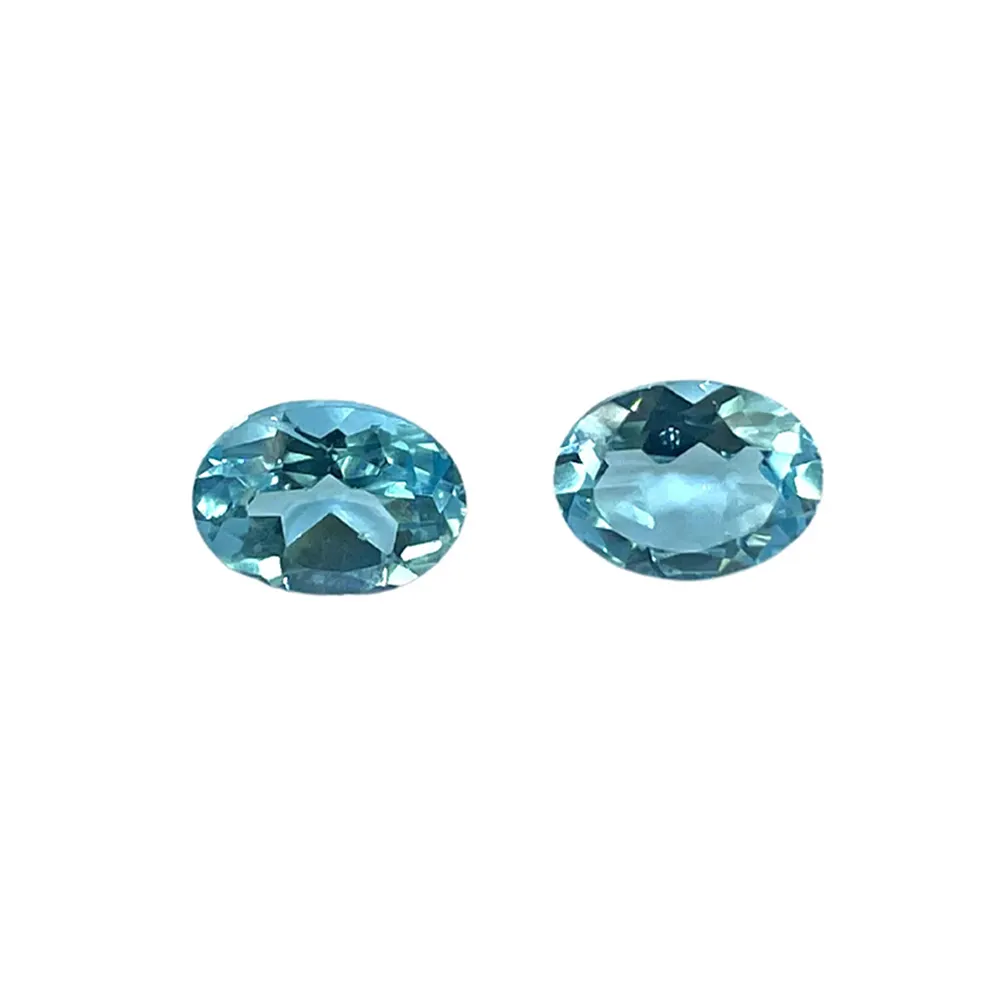 Neuankömmling Quarz und Topas Edelsteine für Schmuck herstellung Blue Topaz Loose Gem stone zu niedrigem Preis