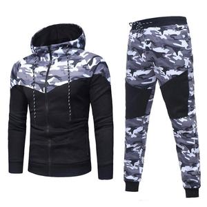 Chándales informales para hombre, ropa deportiva de retazos de contraste de Color sólido hecha a medida para hombre, venta al por mayor - Product Image 1