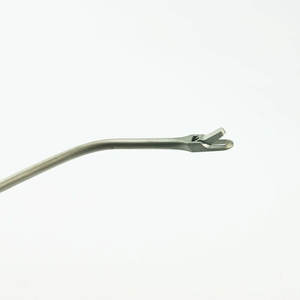 Pince à poinçon d'arthroscopie réutilisable 3.5x135mm Instruments chirurgicaux orthopédiques à arbre gauche incurvé certifié CE - Product Image 3