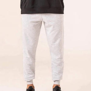 Custom Logo Heavyweight Cotton Fleece Sweatpants for <b>Men</b> Breathable High Waist <b>Jogger</b> Pant Casual Fitness Running Gym Fabric - Product Image 5