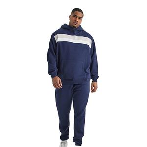 Conjunto de Chándal de Forro Polar con Capucha para Hombre, Ajuste Regular, 100% Algodón Transpirable, Estampado Personalizado, Venta al por Mayor 2026 - Product Image 2