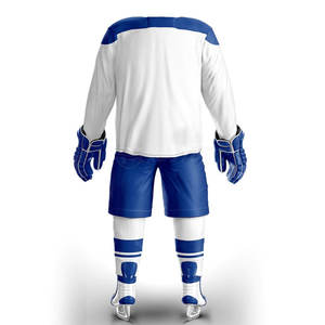 Vêtements de sport de qualité supérieure uniforme de hockey sur glace personnalisé uniforme de hockey sur glace de vente chaude fabriqué au Pakistan - Product Image 6