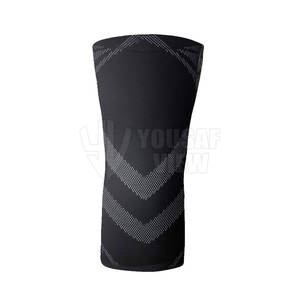 Direct fait en usine sur mesure Gym Fitness genou manches haltérophilie genou manches pour Squat et genou manches - Product Image 3