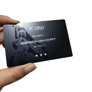 Cheap Printed Stainless Steel Metal Gift Cards for Small Business