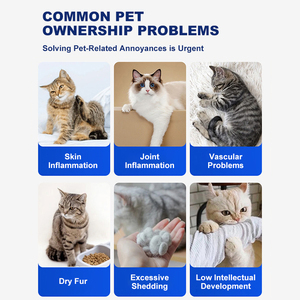 Integratore Alimentare in Pasta di Olio di Pesce per Animali Domestici, Ricco di Olio di Pesce di Acque Profonde, Migliora l'Immunità, Adatto sia per Cani che per Gatti - Product Image 2